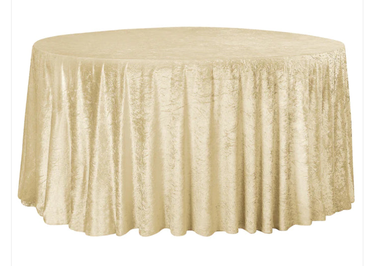 Velvet Tablecloth’s 132 round
