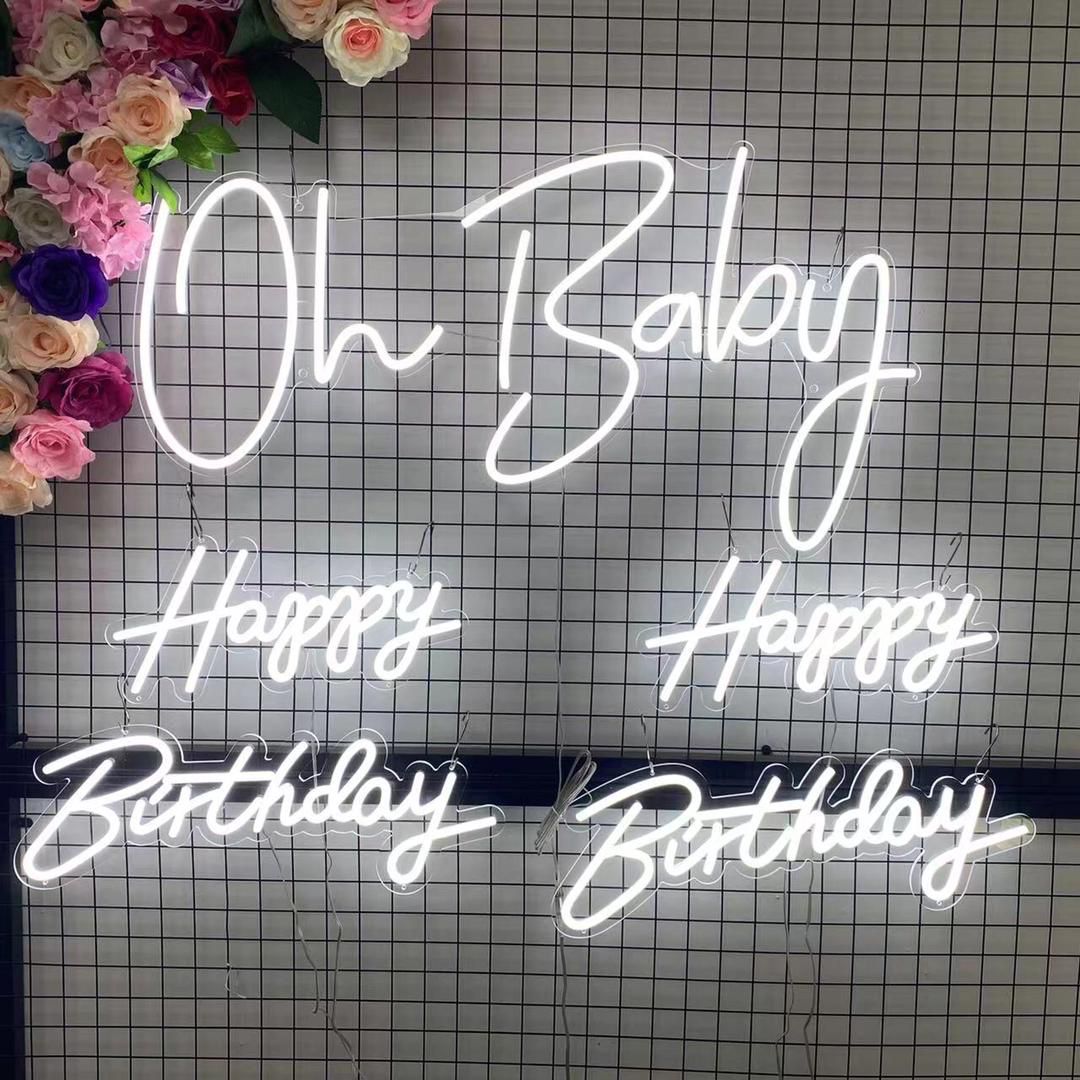 NEON SIGNS (oh baby, better together, quinceanera and more