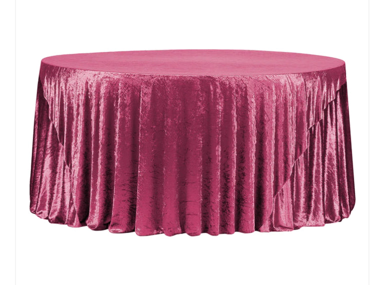 Velvet Tablecloth’s 132 round