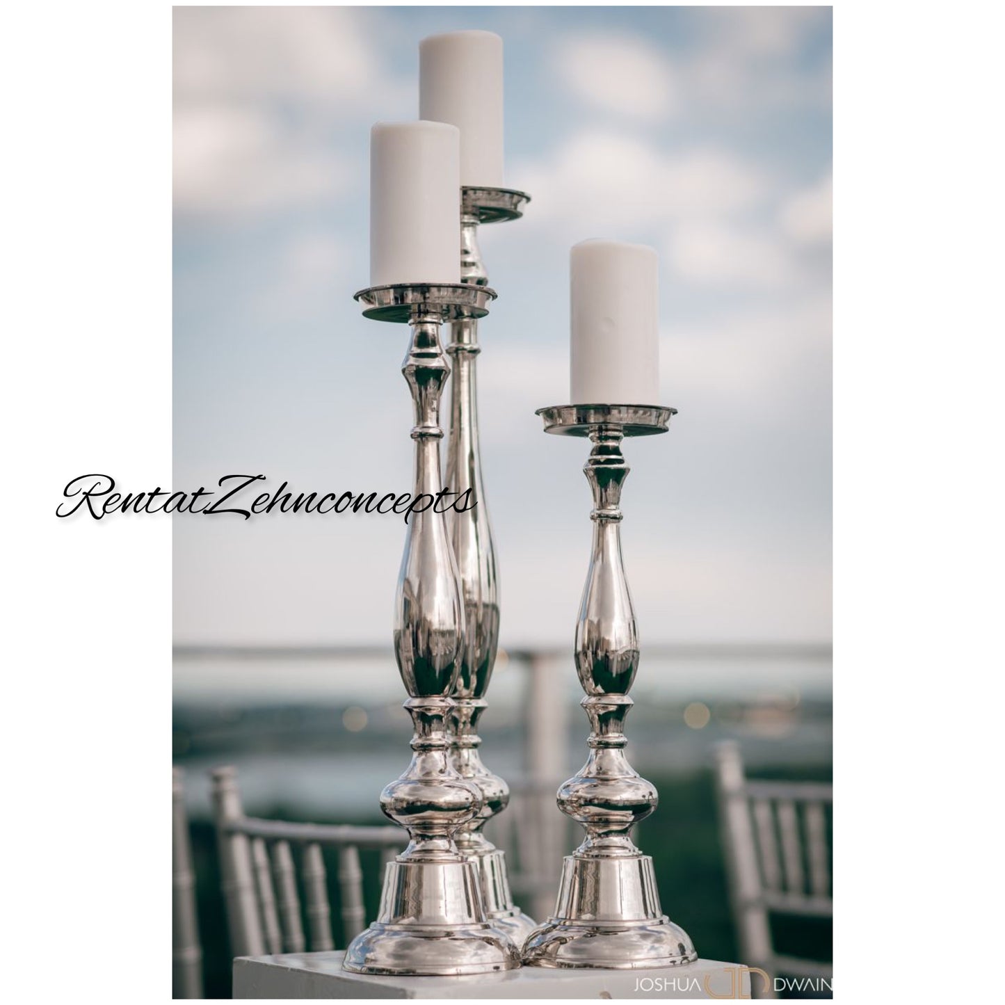 Silver Indian pillar stick