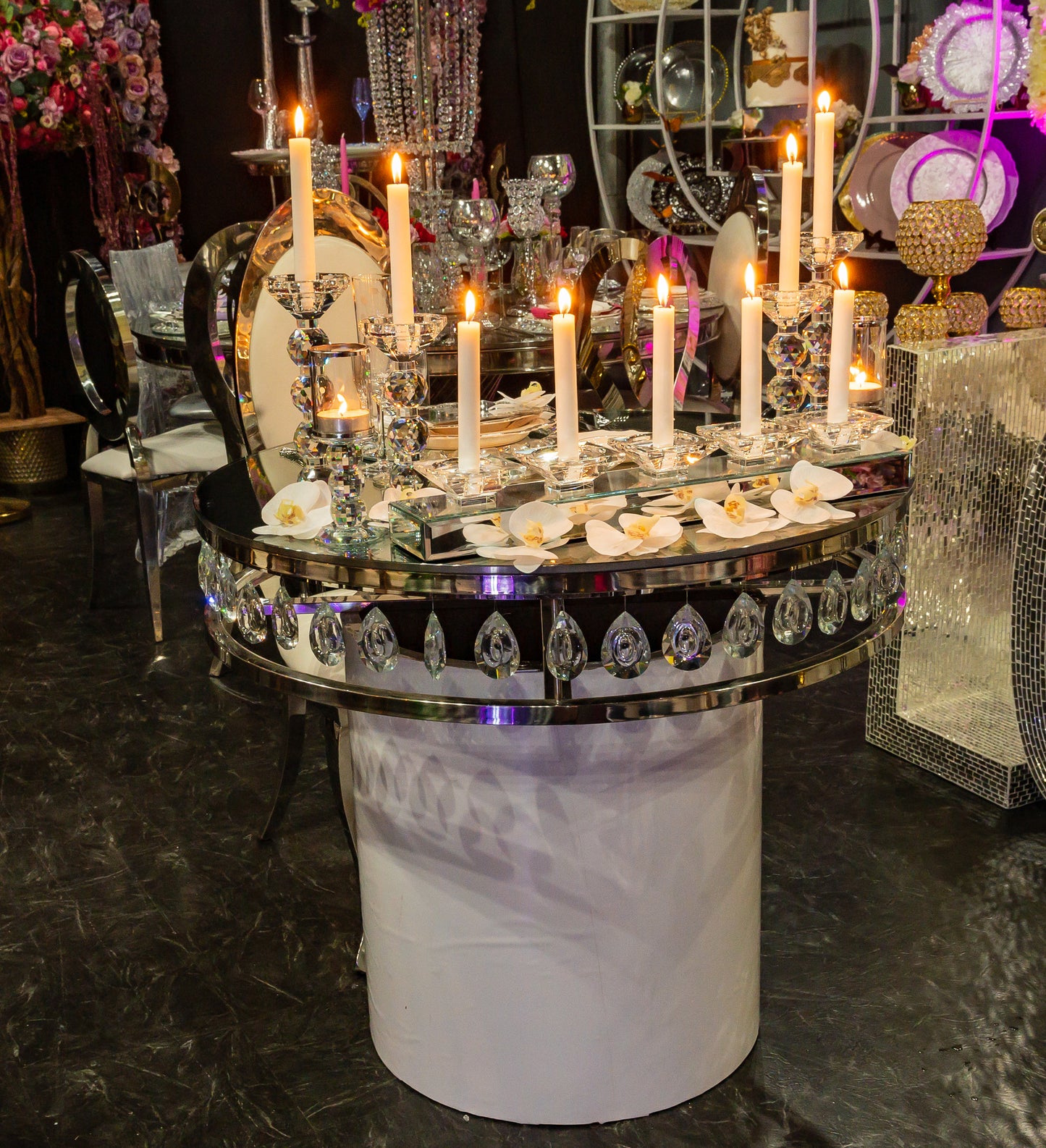 Cake Table Crystal