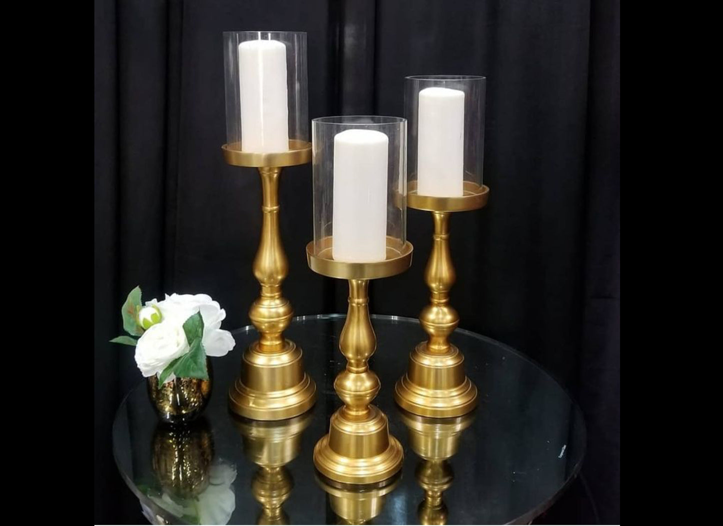 Gold Indian pillar stick