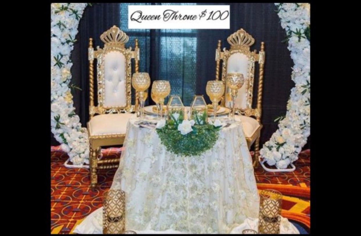 QUEEN Throne Chair