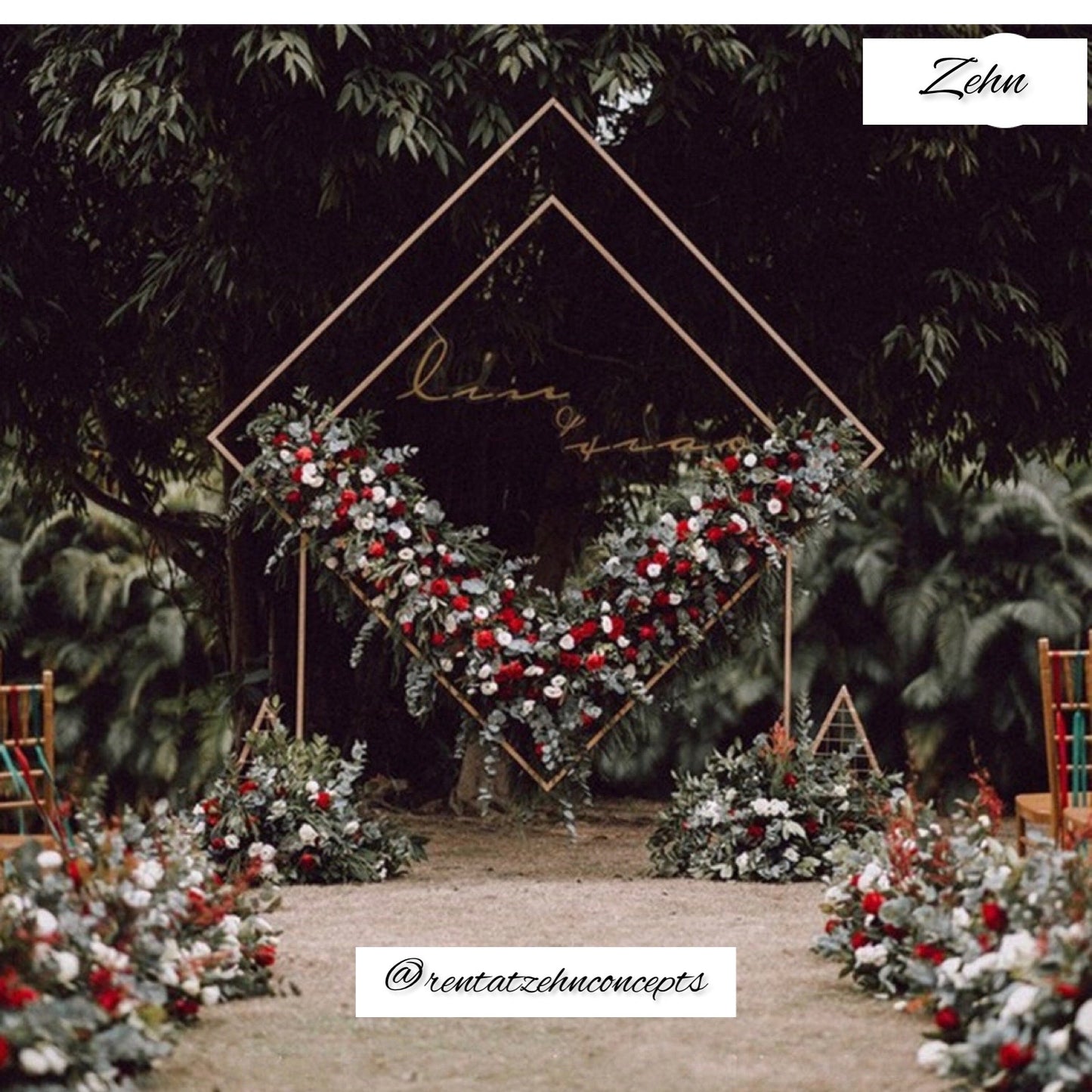 Double Square Backdrop