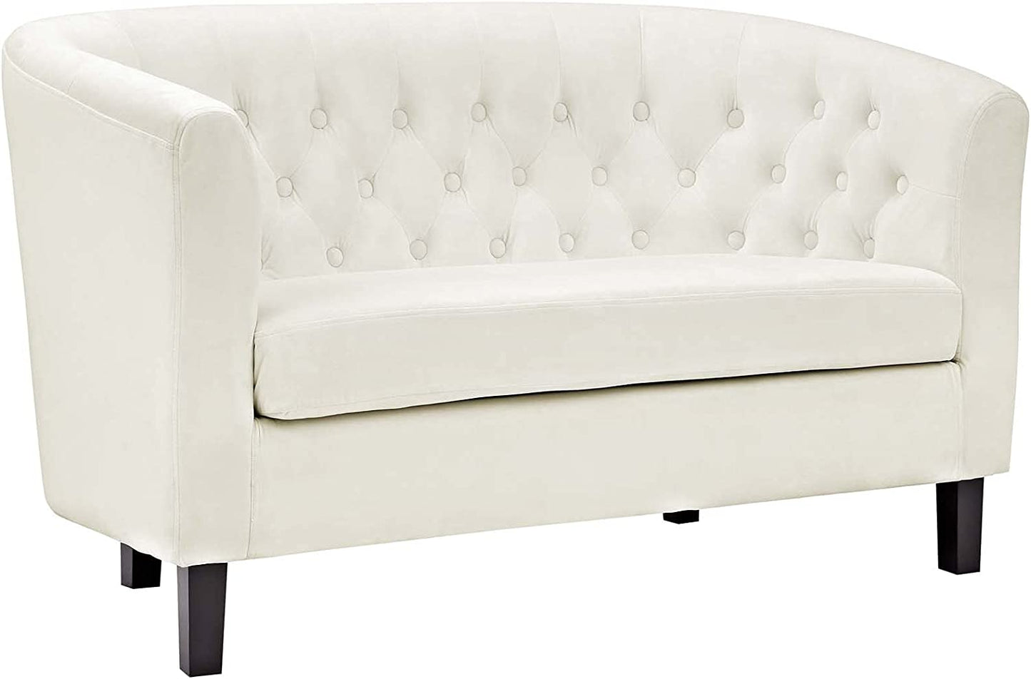 FURNITURE Modern button loveseat