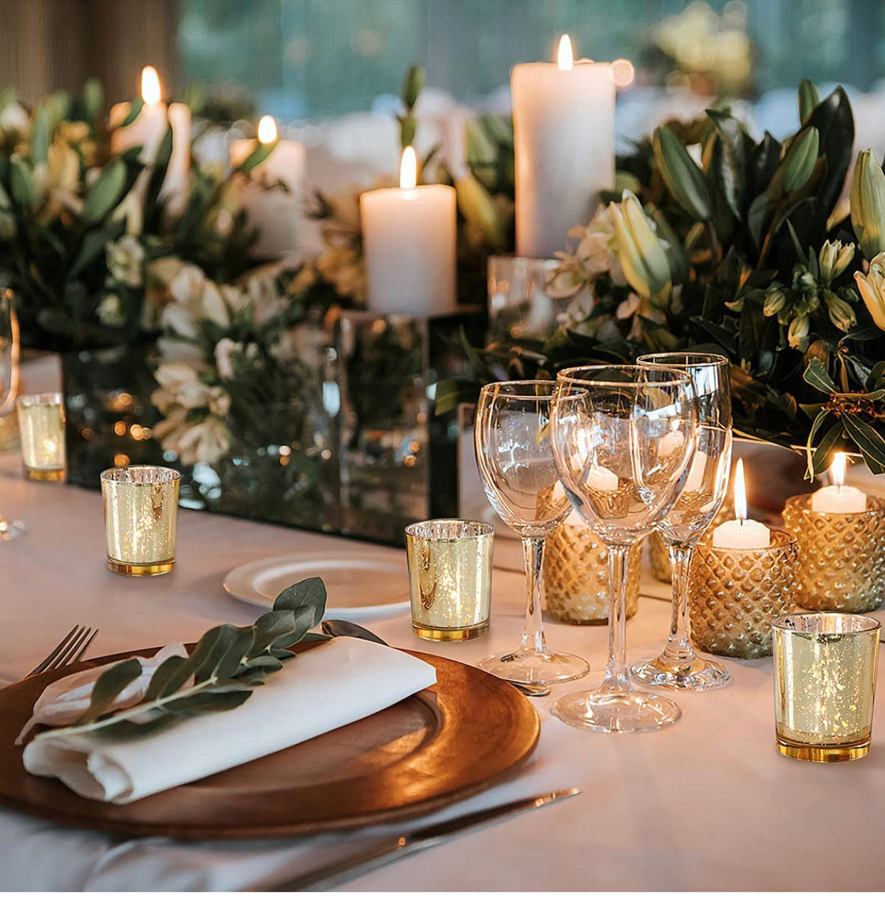 Accent Votives gold