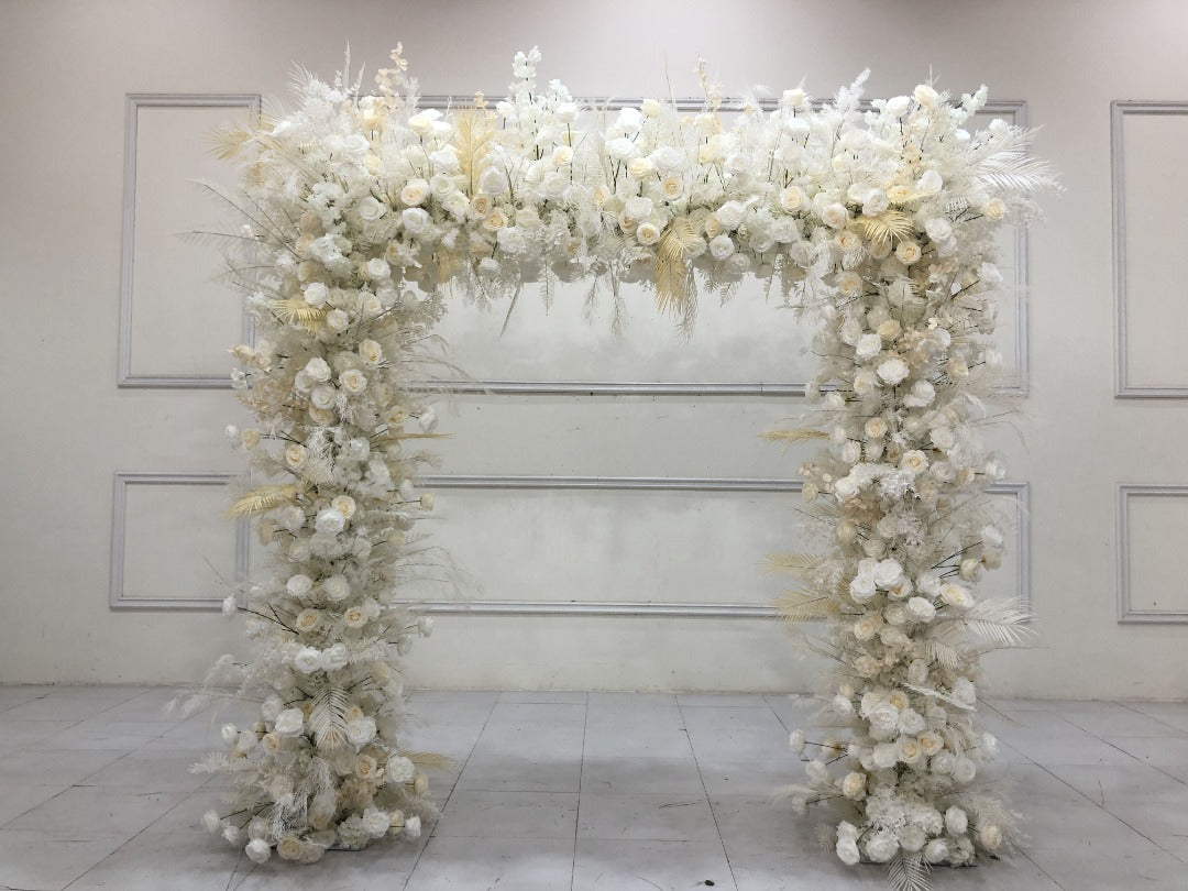 Arch gate white Backdrop