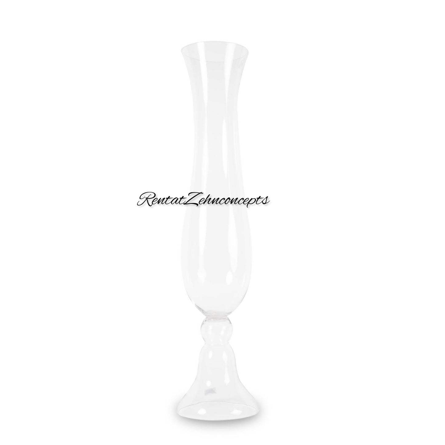 High trumpet vase