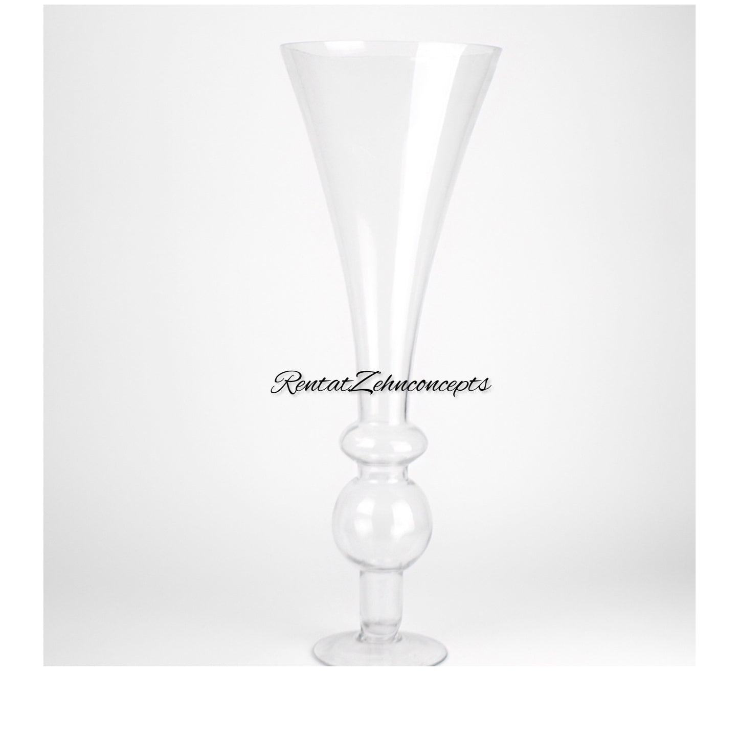 Hour glass vase