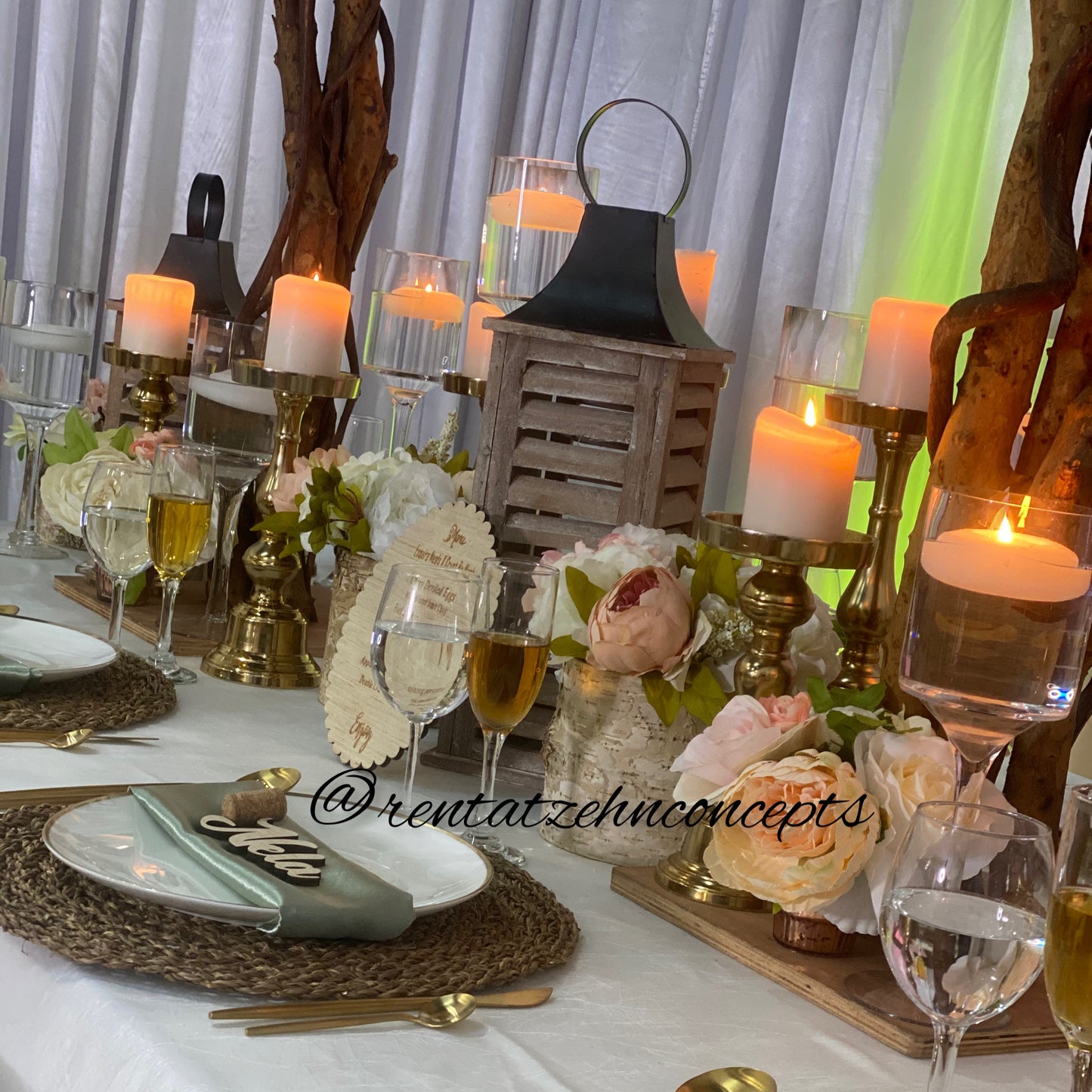 Lanterns wooden