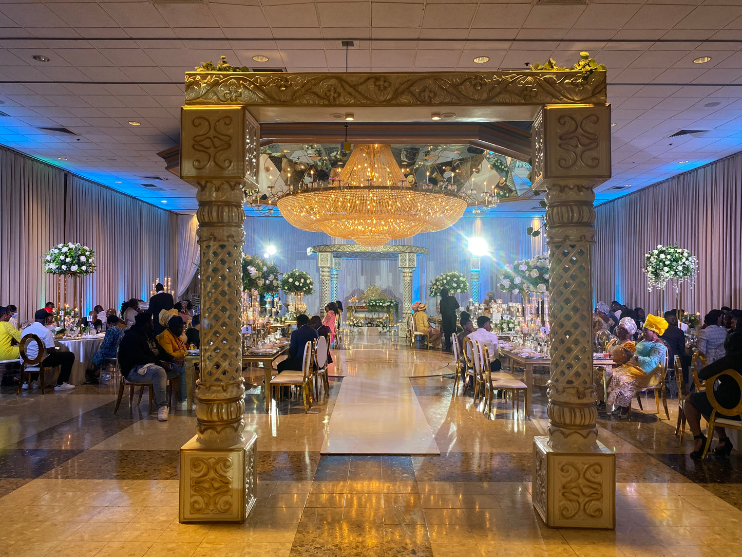 Indian Mandap gate Backdrop