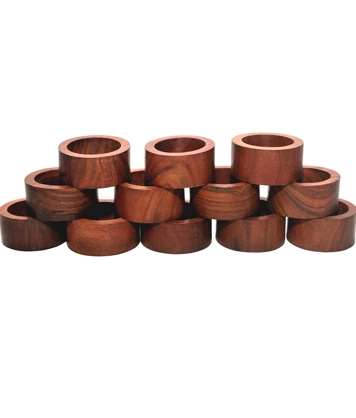 Accent Wooden napkin rings